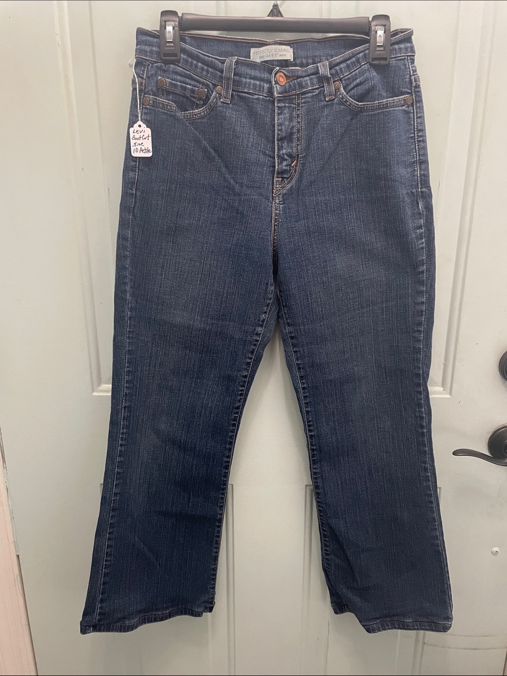 Signature by Levi Strauss Dark Blue Boot Cut Jeans